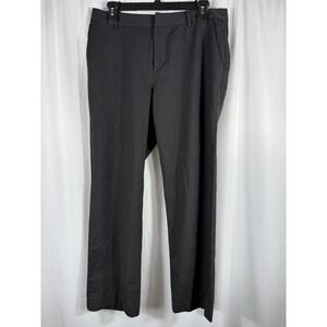 Lauren Ralph Lauren Petite Gray Wool Blend Dress‎ Pants Straight Leg Womens 10P